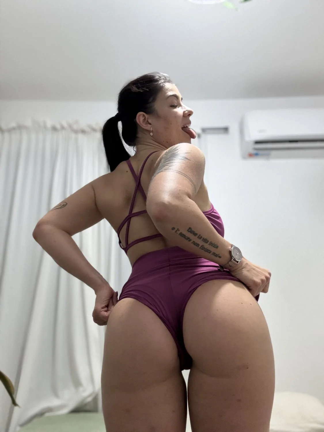 I want your cock as a support to exercise image 2