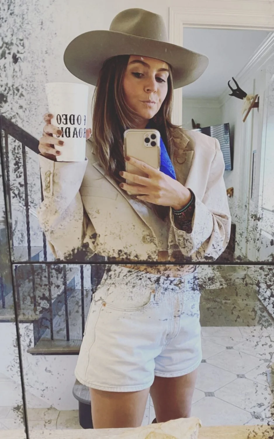 Beautiful young Texas Realtor with petite tan body image 12