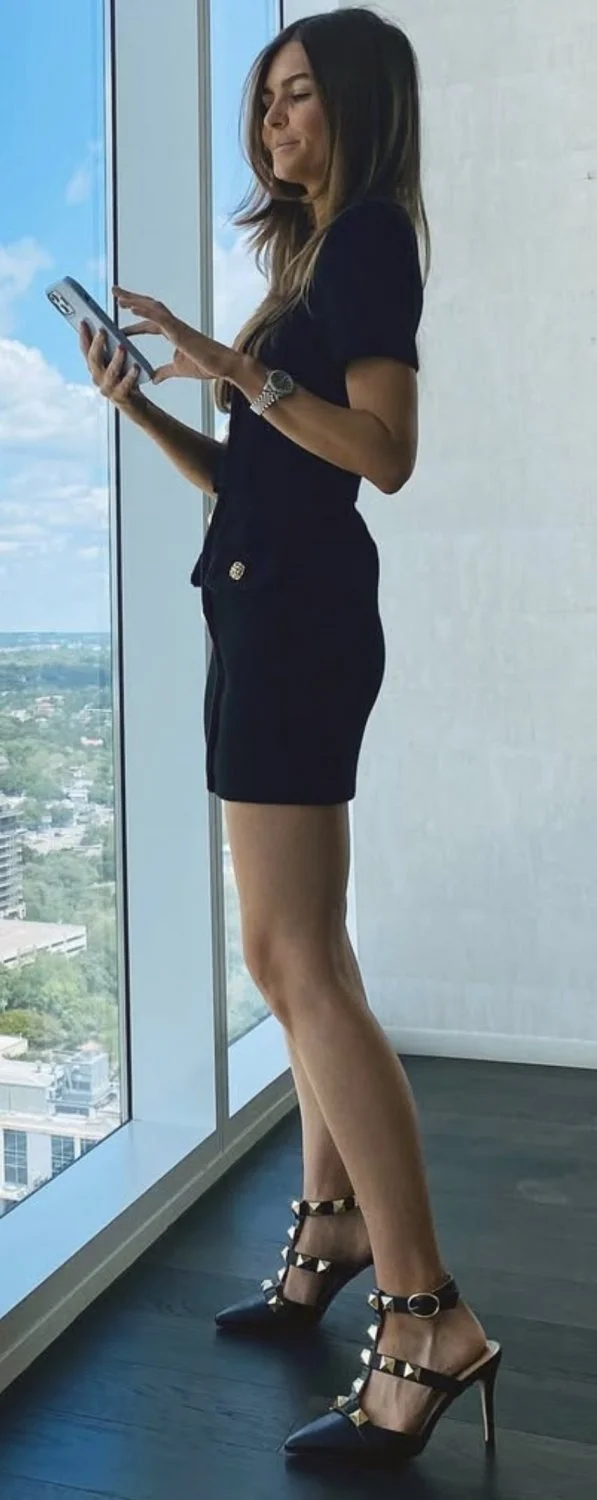 Beautiful young Texas Realtor with petite tan body image 21
