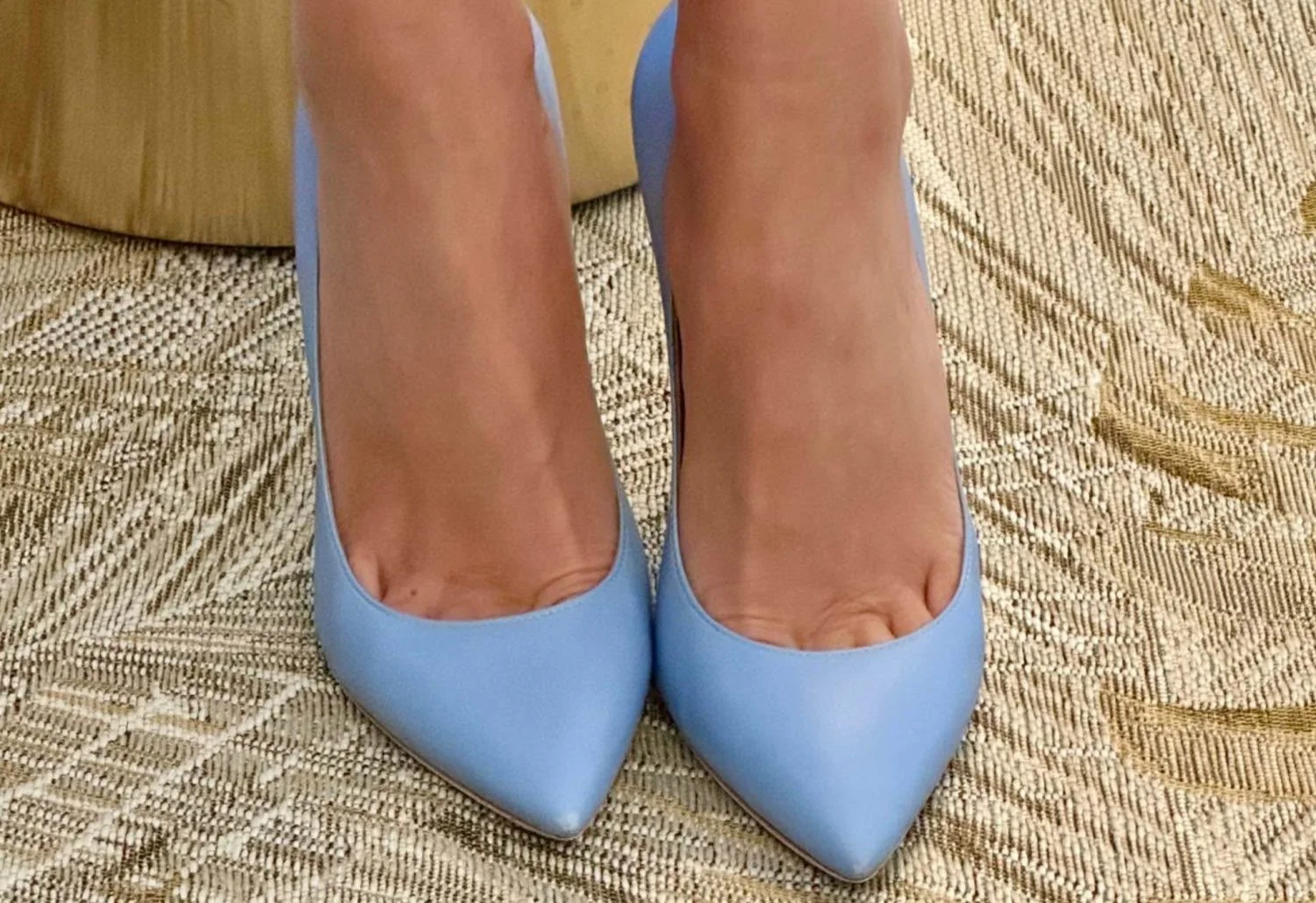 Skinny Feet in Light blue High Heels 👠 🫶🏼 image 2