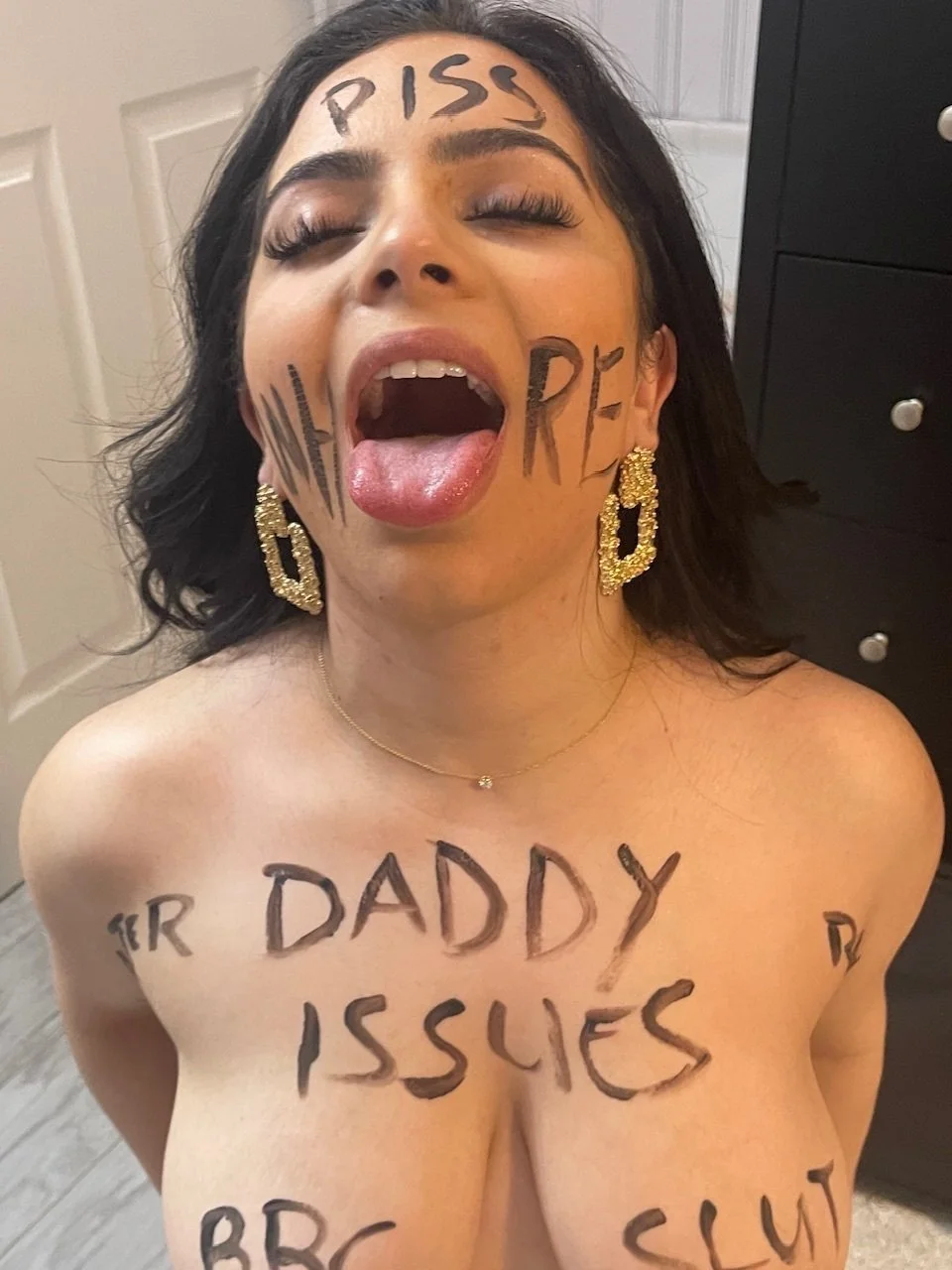 Indian Slut Body writing✍️🏼 image 14