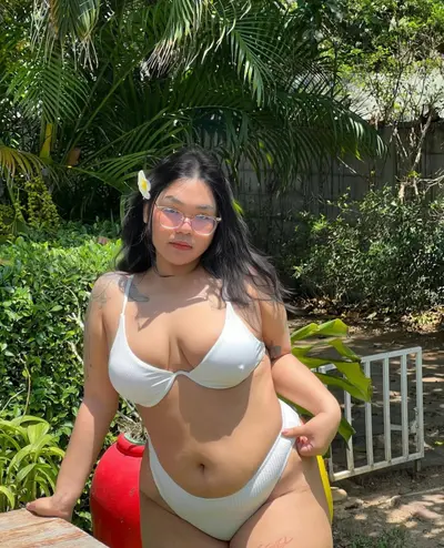 Thick Asian bikini cover image