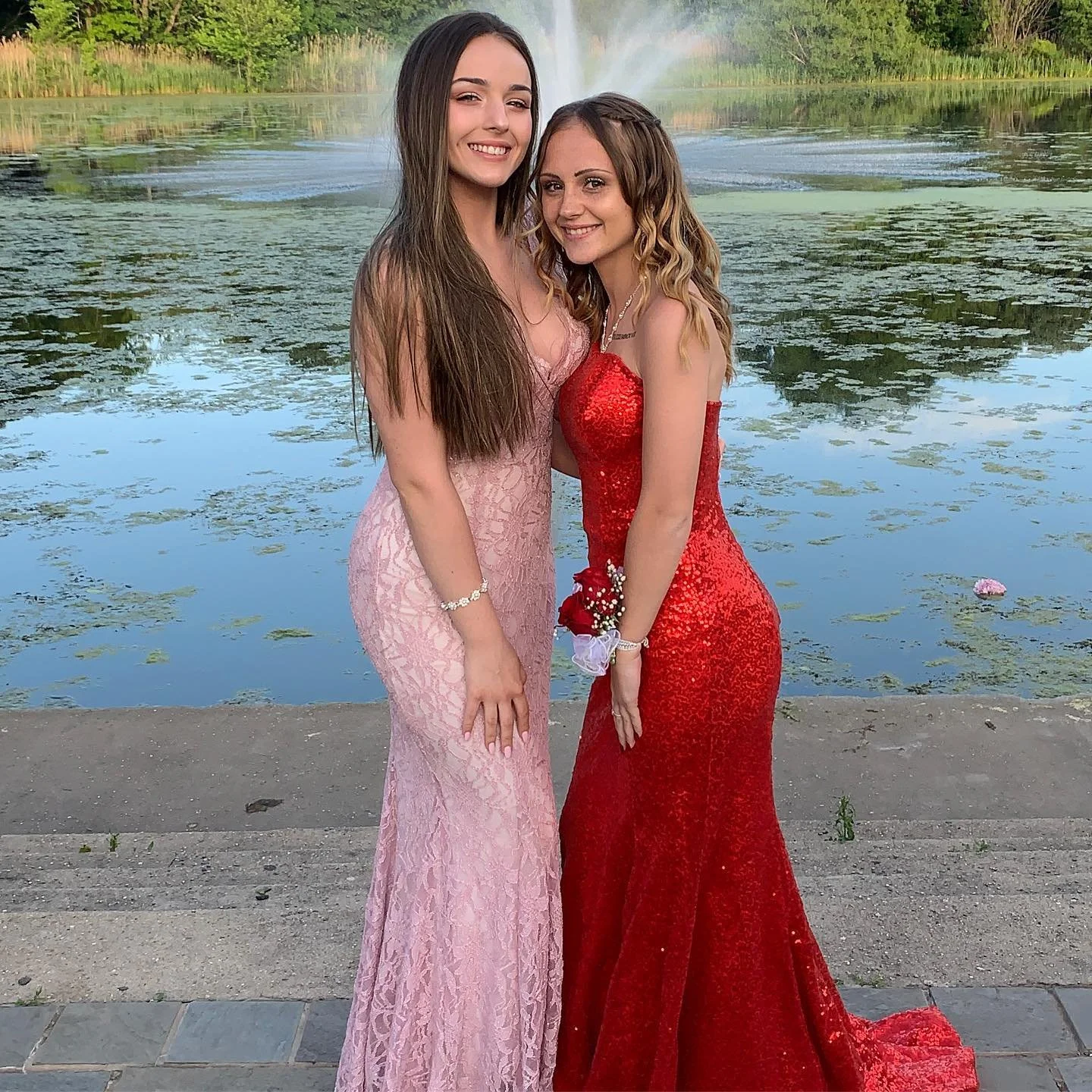 My petite cousin Krystal at 18yo at her prom in 2019 image 4