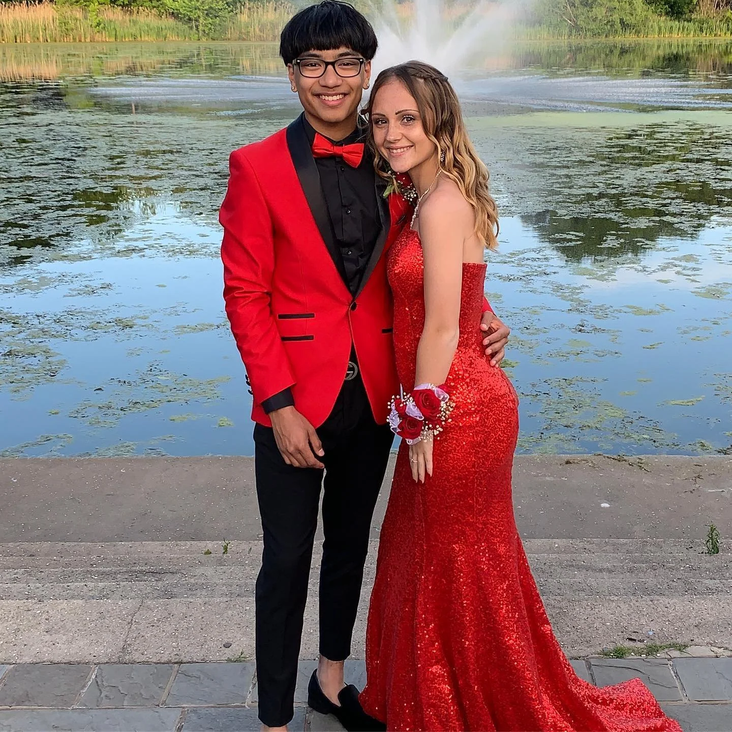 My petite cousin Krystal at 18yo at her prom in 2019 image 5