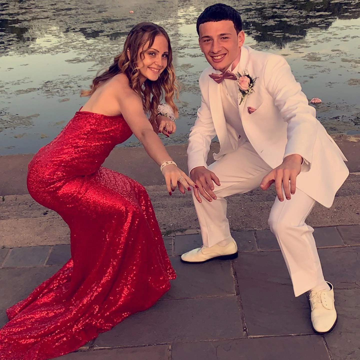 My petite cousin Krystal at 18yo at her prom in 2019 image 8