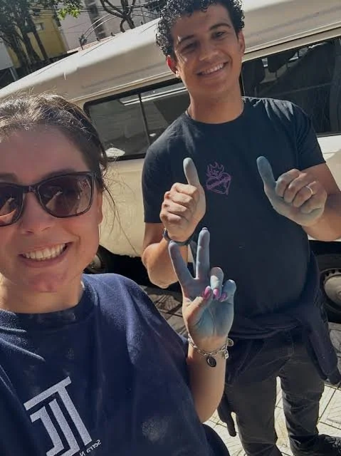 Puta branquinha do personal corno brocha, vagabunda doida pra ficar entupida de leite de tarado✊🏿💦 image 2