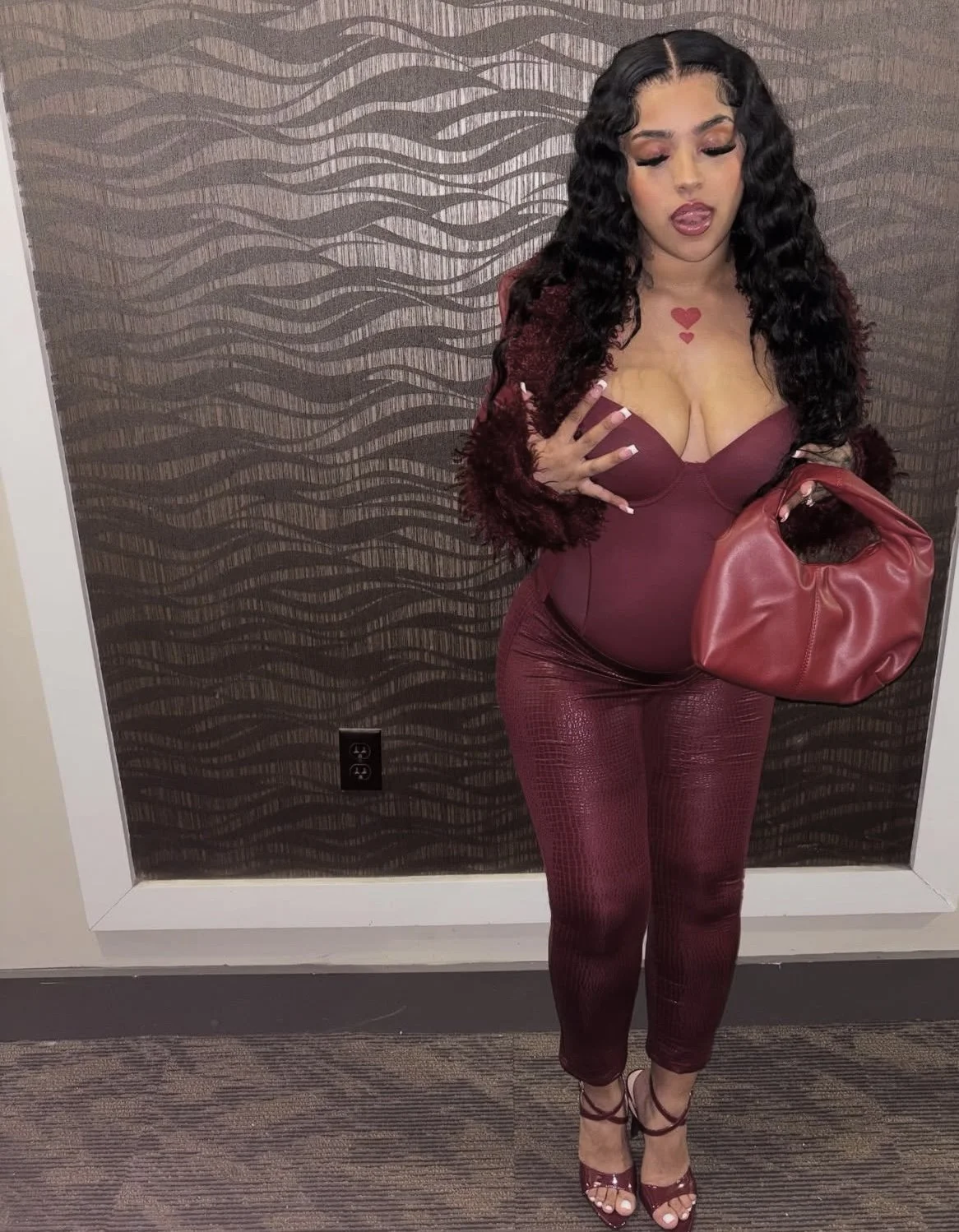 Sexy Mixed latina pregnant pt2 image 2