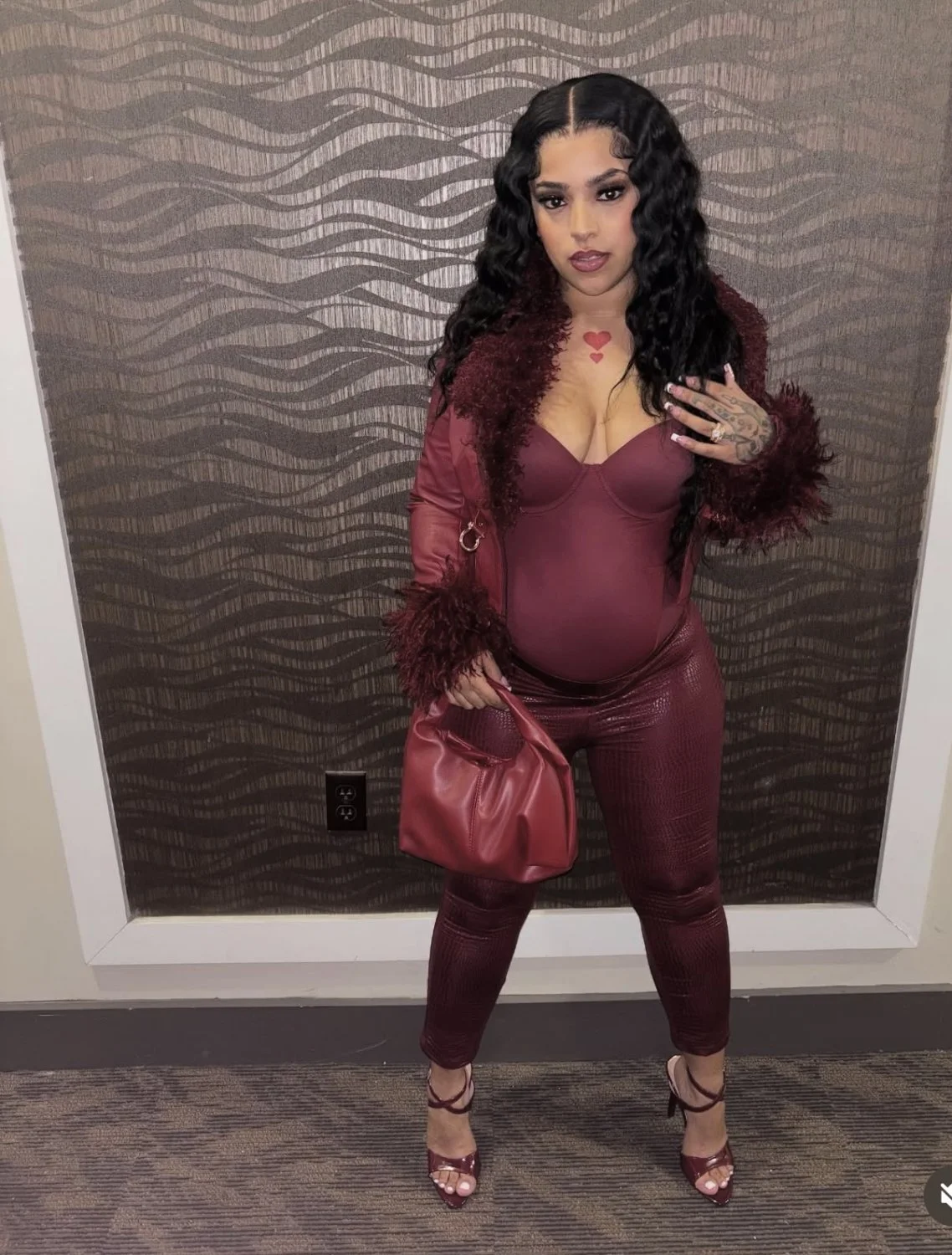 Sexy Mixed latina pregnant pt2 image 3
