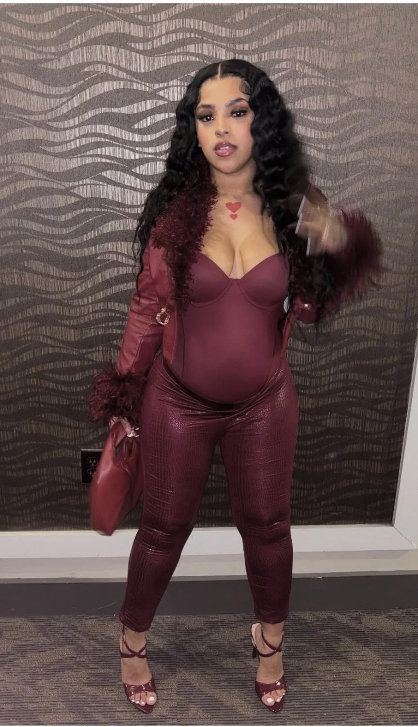 Sexy Mixed latina pregnant pt2 image 4