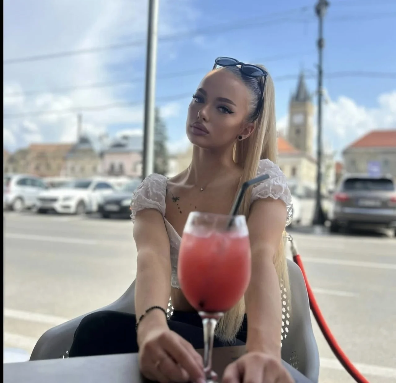 Thick and busty Romanian slut Amelia image 10