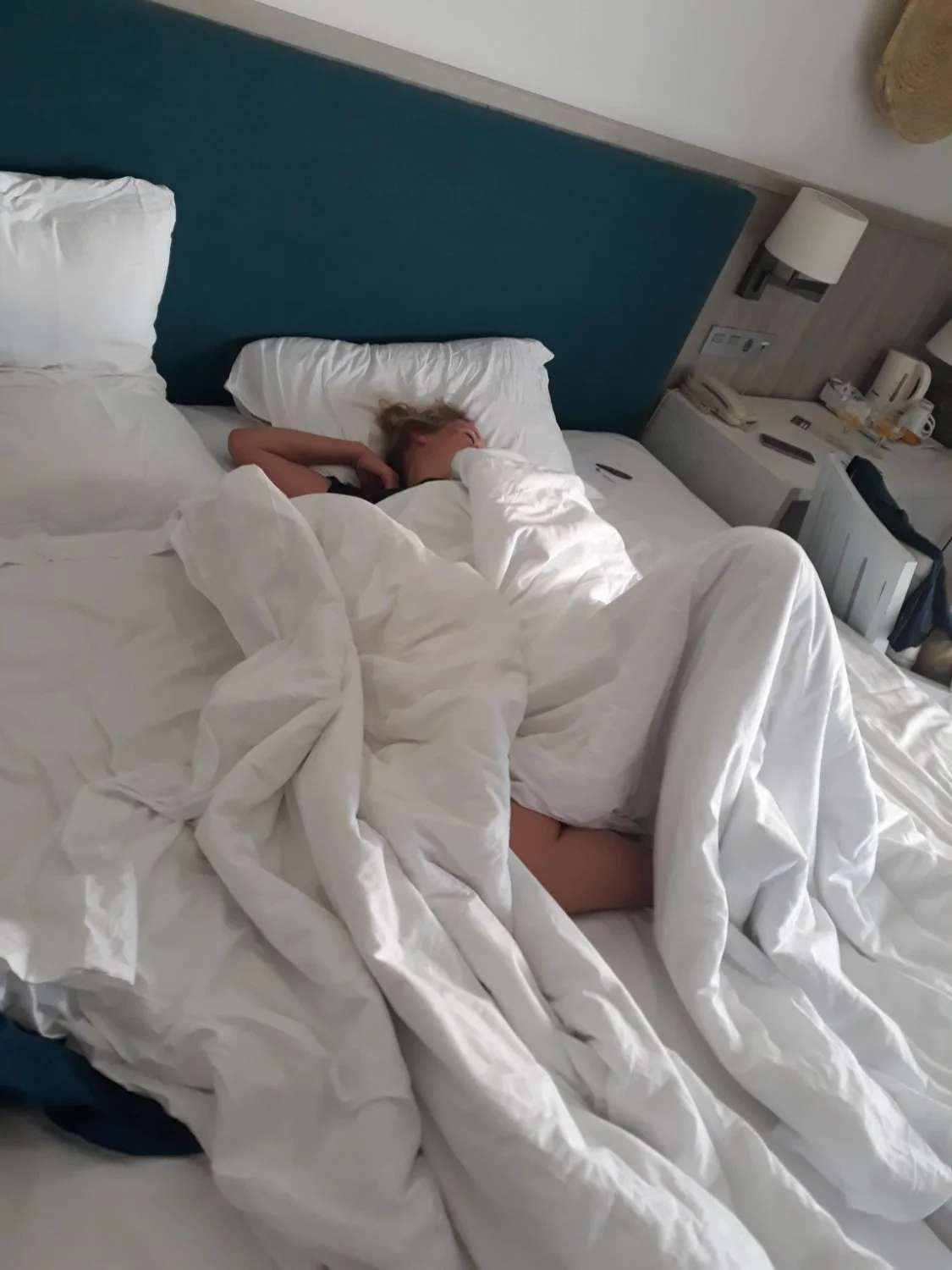 Evening before, morning after sharing wife image 5