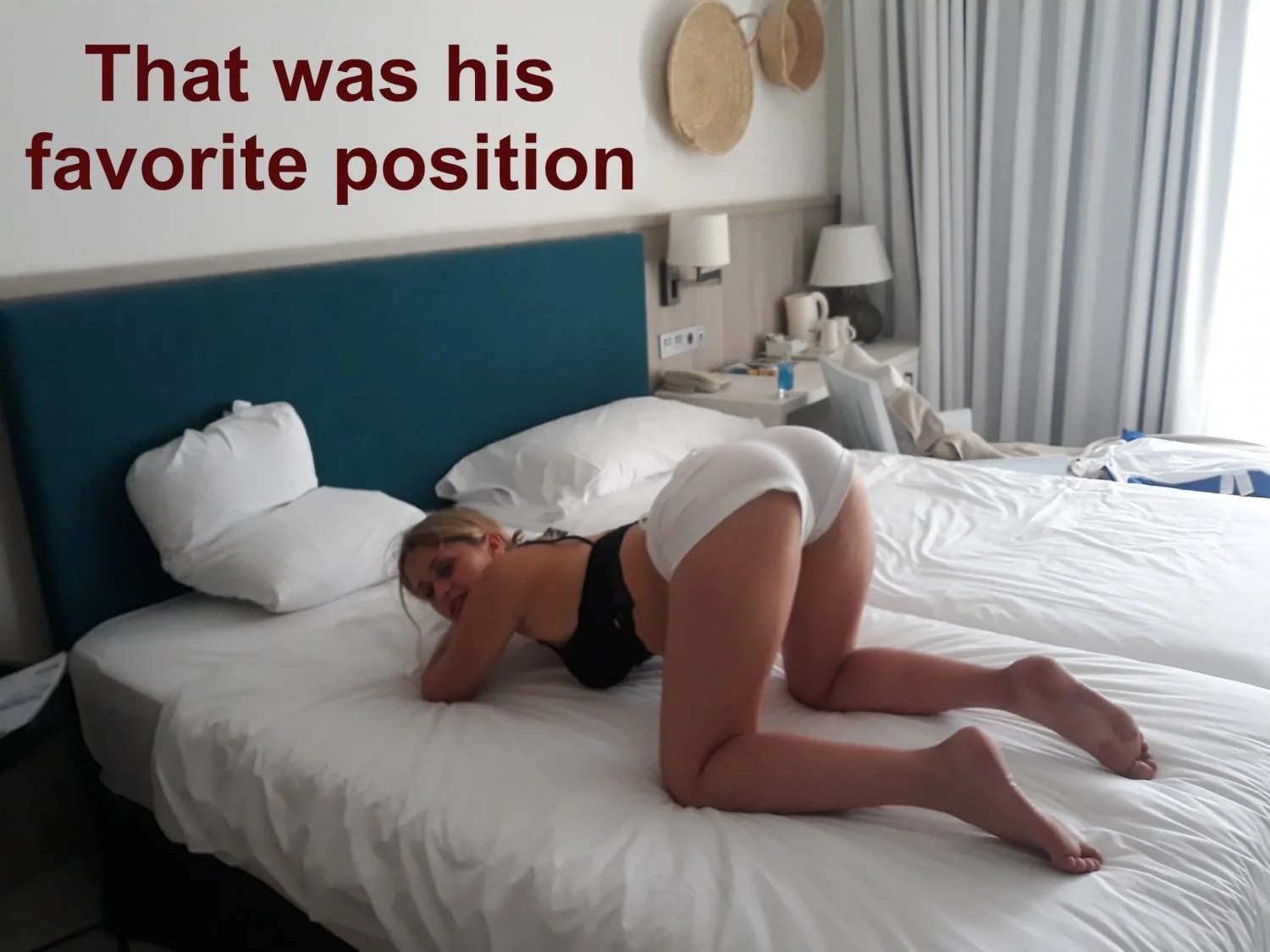 Evening before, morning after sharing wife image 8