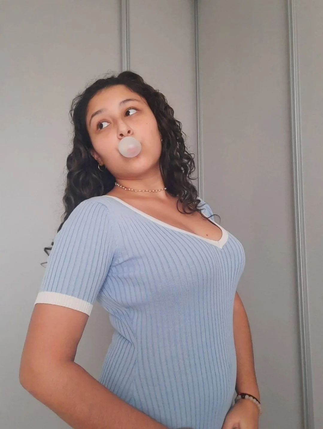 Ex novia de la secundaria filtra su pack image 19