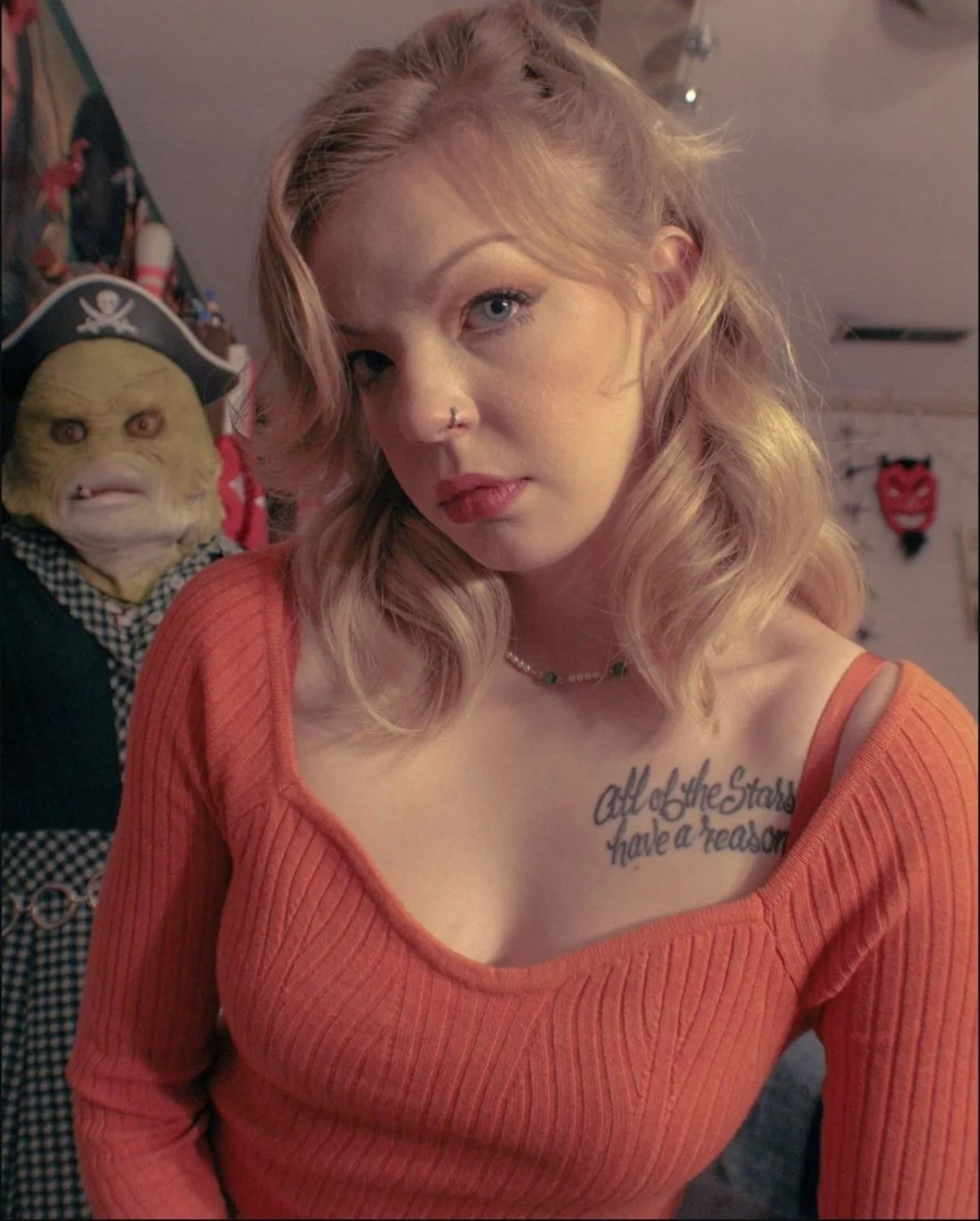 Hot blonde sent to me image 12