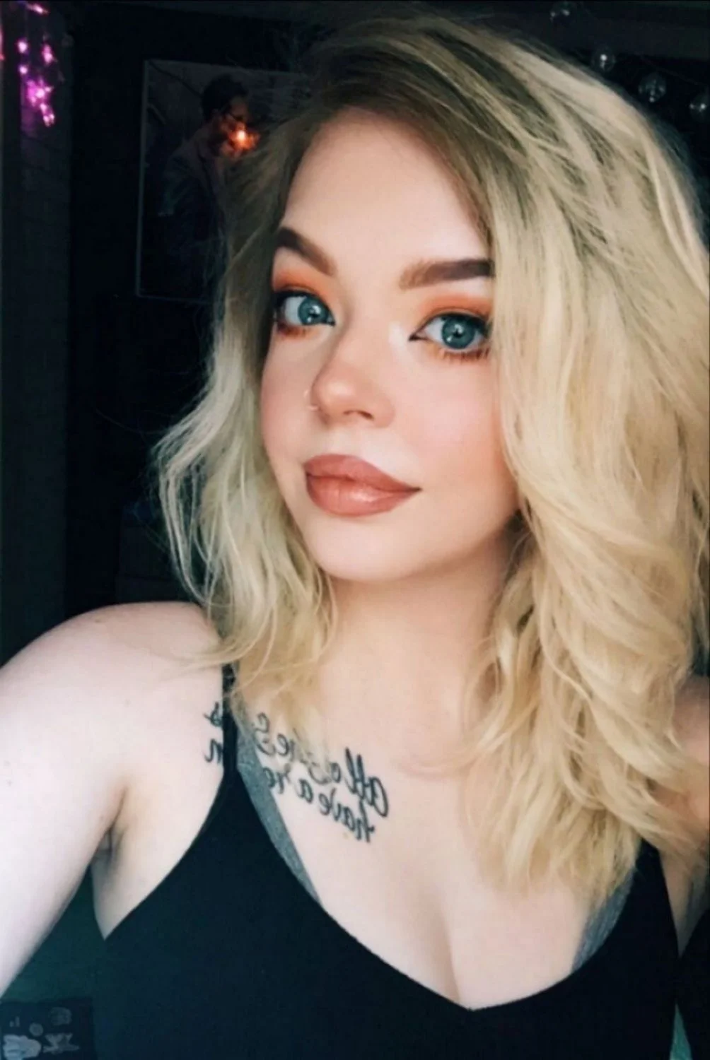 Hot blonde sent to me image 3