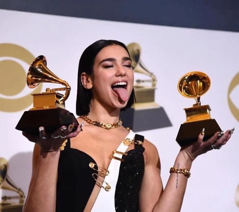 Dua Lipa hot tongue and mouth image 14