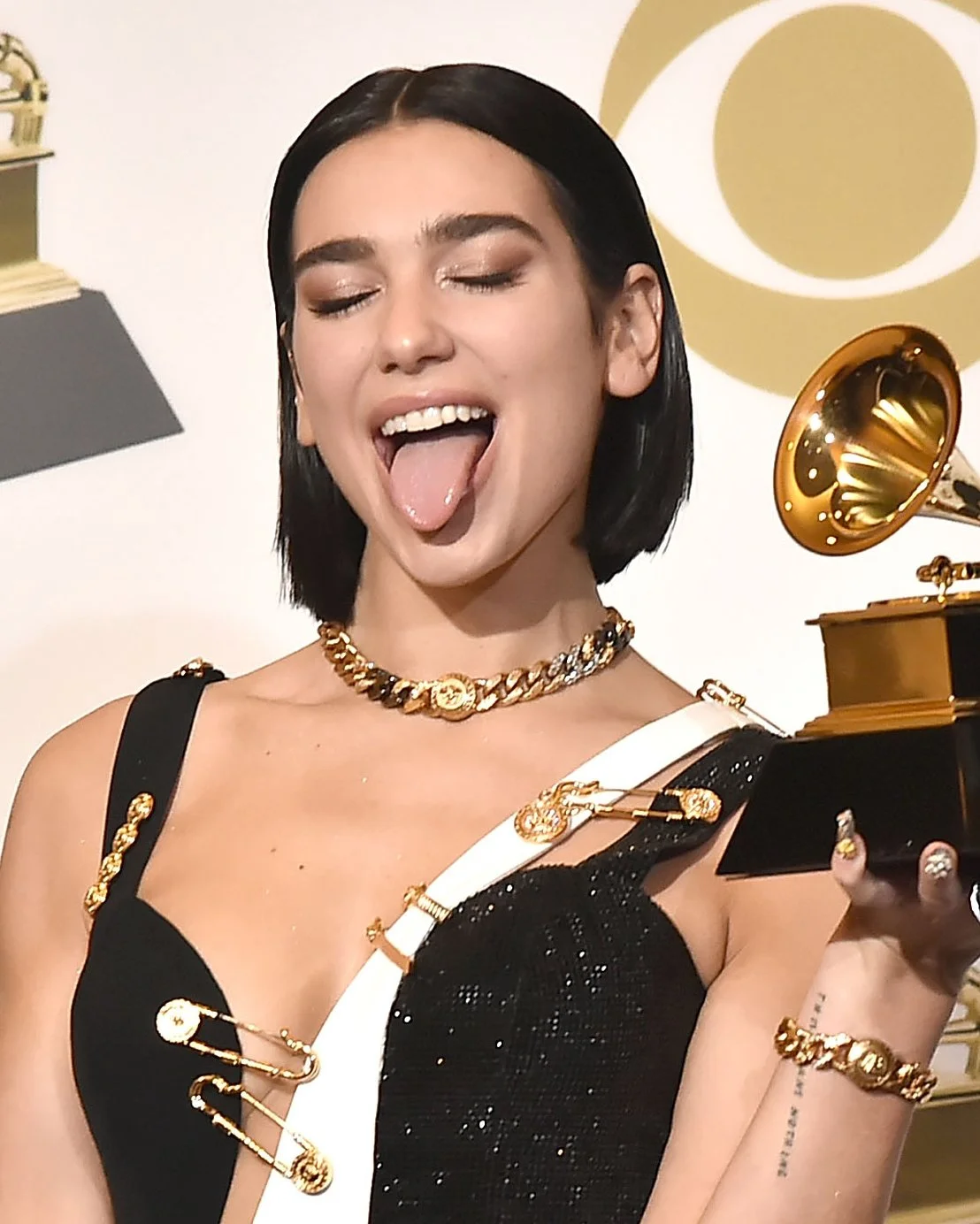 Dua Lipa hot tongue and mouth image 20