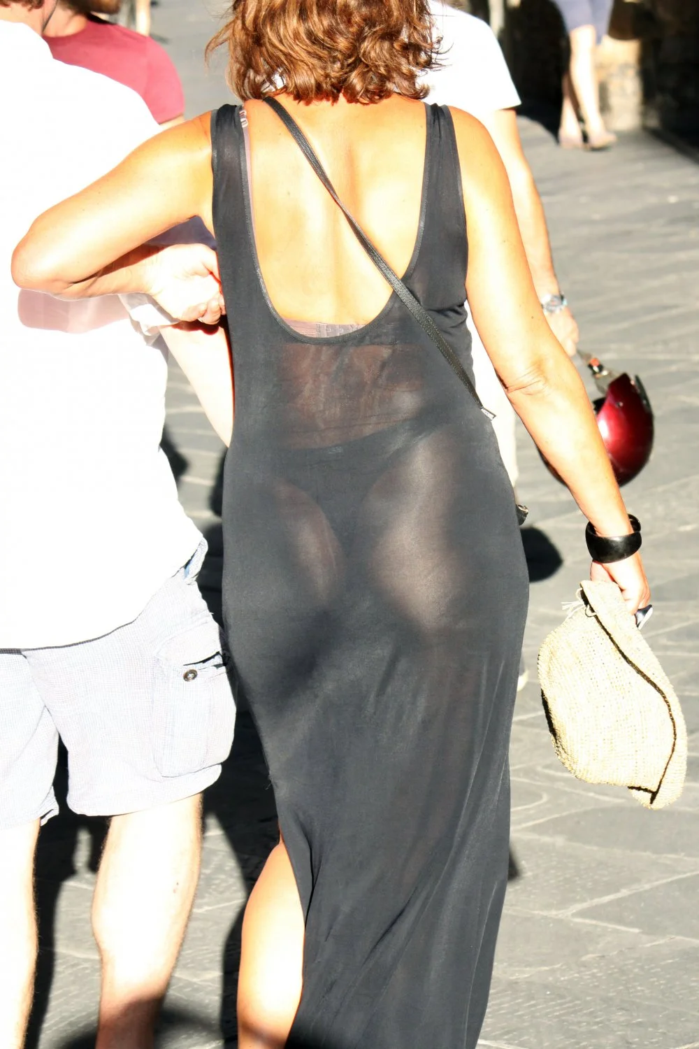 sexy transparencies on the street... image 6