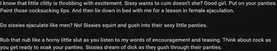 Sissy JOI - Sissies squirt into their sexy little panties cover image