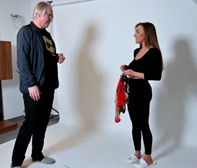 Behind the Camera: An Old Photographer (59) and a Young Model (25) cover image
