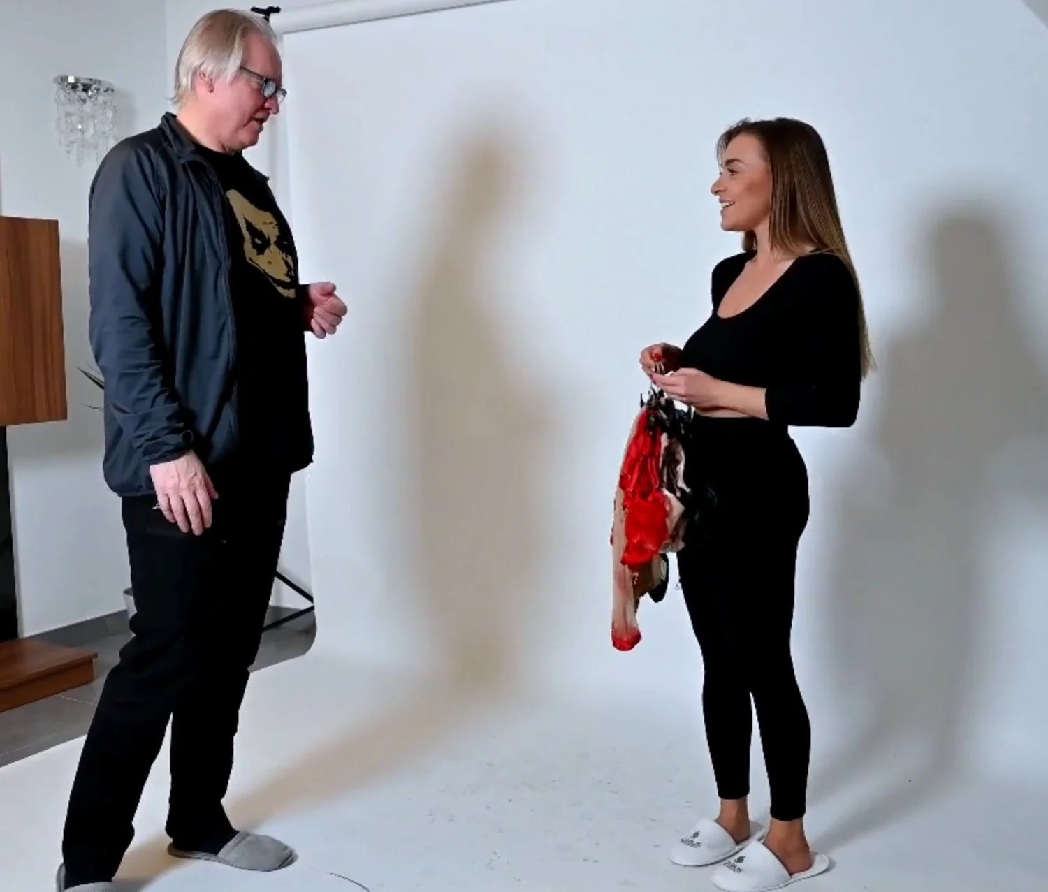 Behind the Camera: An Old Photographer (59) and a Young Model (25) main image