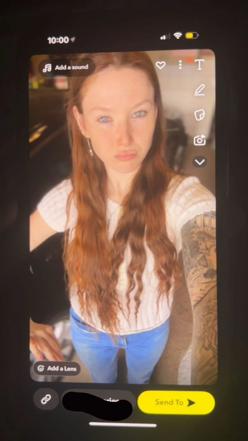 Pawg ginger sister gets her snaps leaked image 23