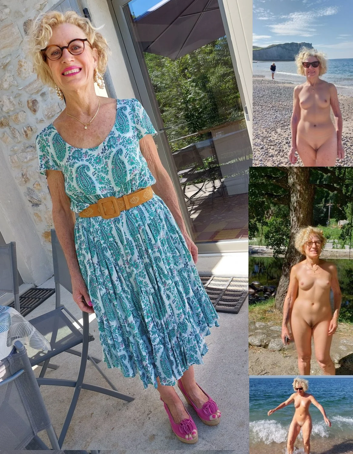 Some of cheating granny nurse Solange's outdoors-after heating hikes impossible to resist to diving image 12