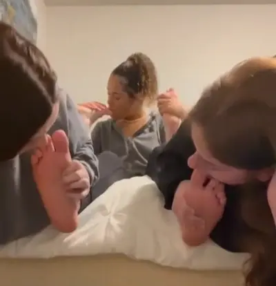 Threeway foot worship cover image