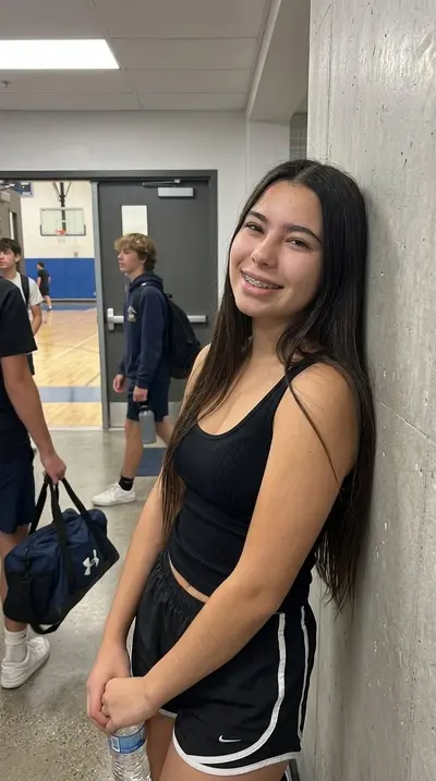 Highschool teen with braces fat ass leaked cover image