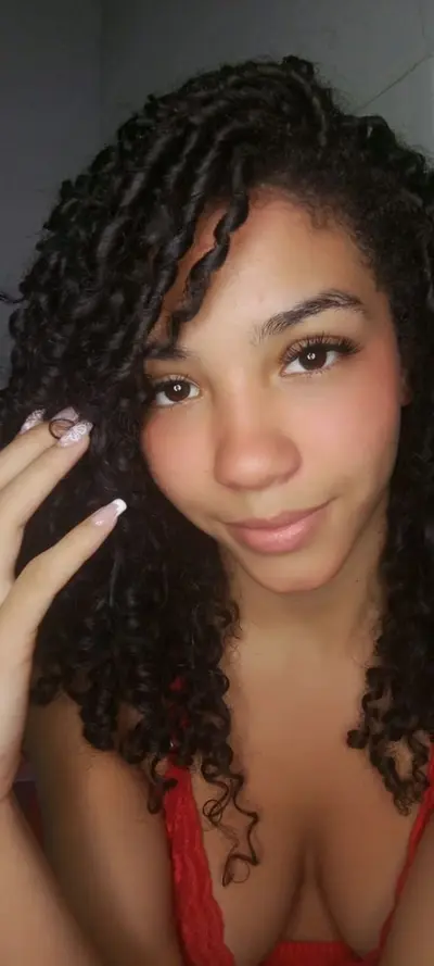 Novinha pretinha baixa renda transando em Live com namorado parte 2 cover image