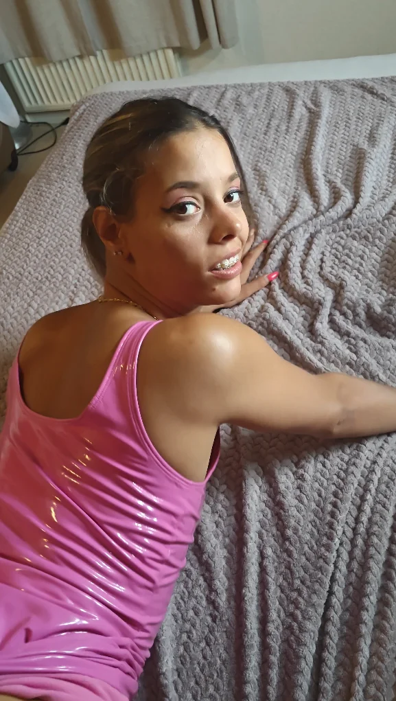 Hooker fucked in PVC image 30