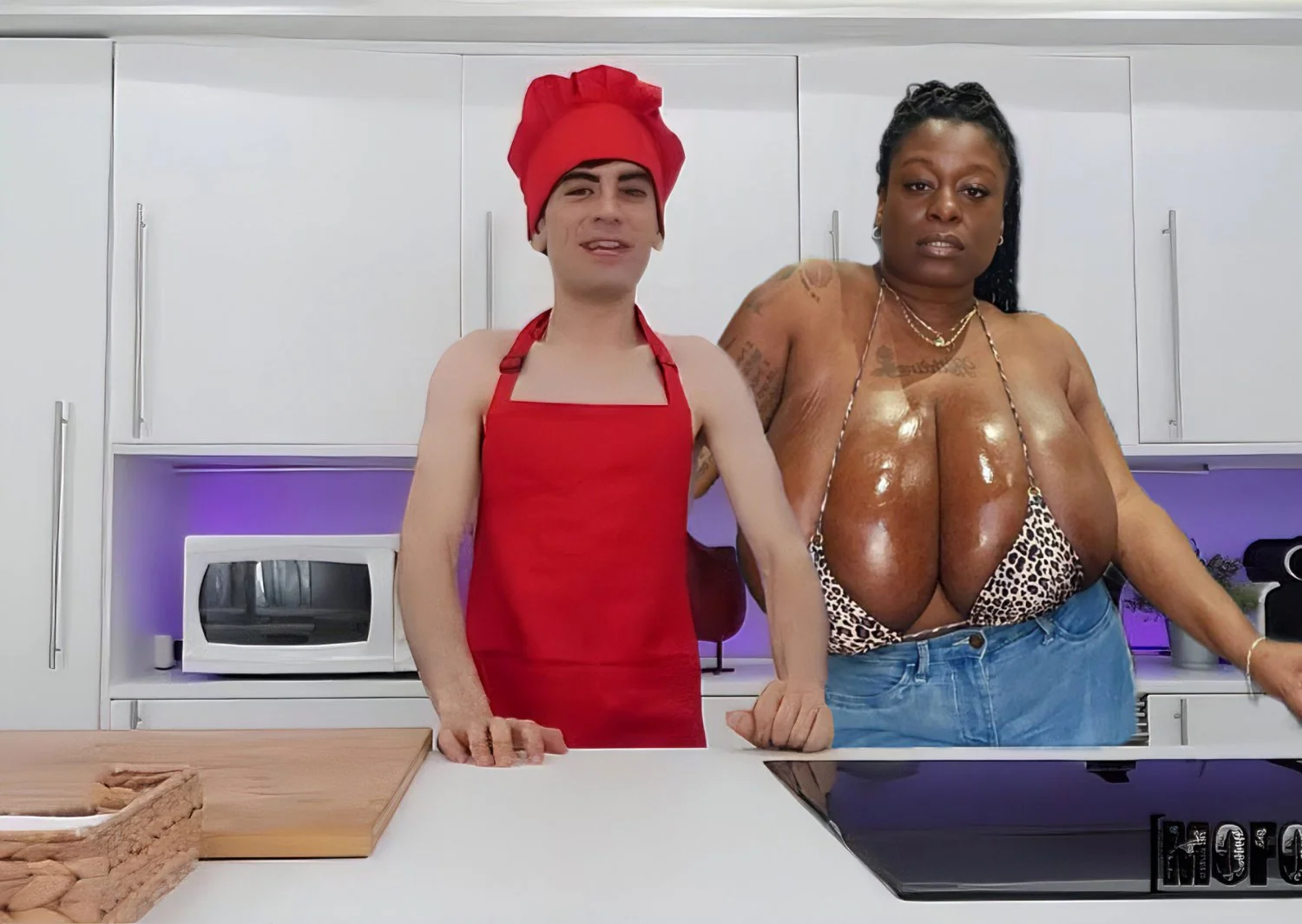 Jordi and ebony huge tits ashbanks main image