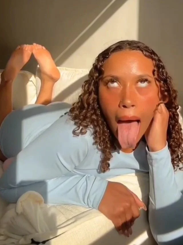 Ebony Feet Joi and Ahegao image 5