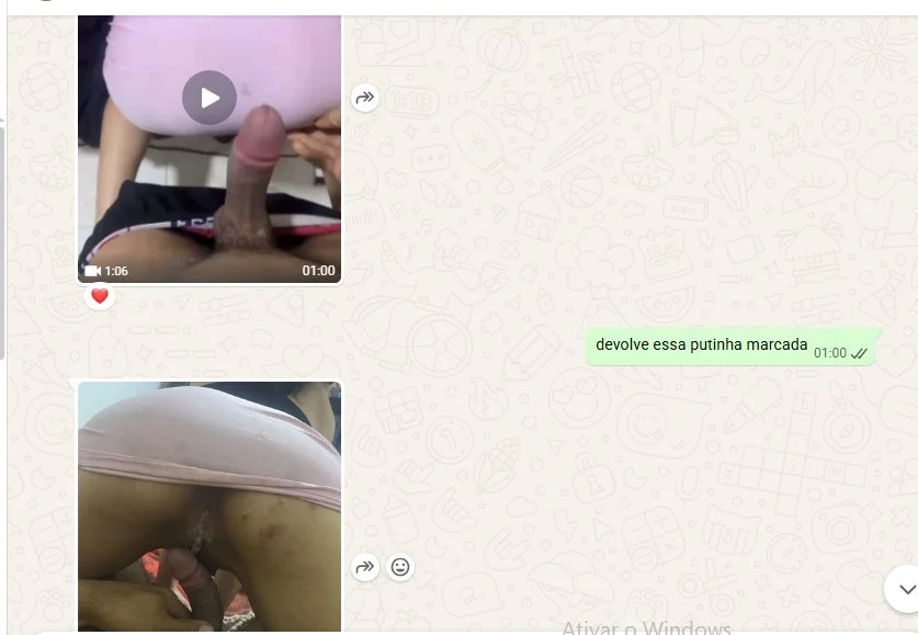 minha namorada pediu pra dormir na casa do meu amigo olha o que ele me mando da minha namorada puta! image 3