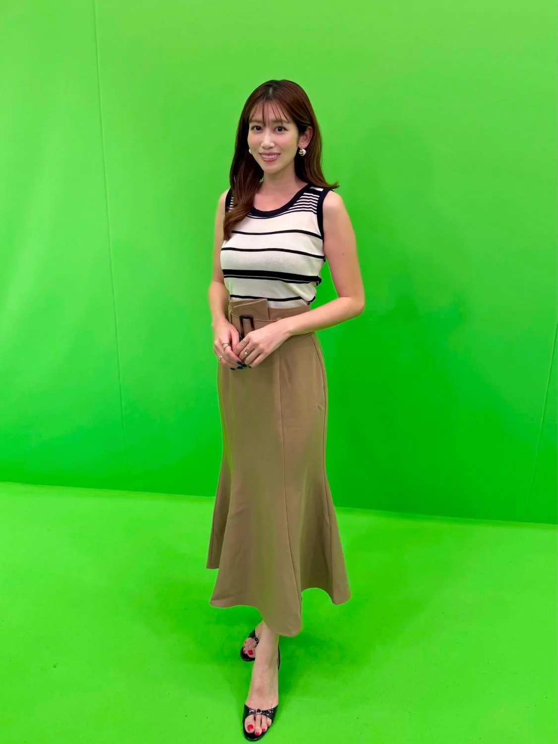 🔚Japanese　顔抜き　フリーアナウンサー　中川安奈　エッチが好きそうなええ女　ソフトエロ　一発やりたい image 18