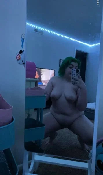 Fat teen exposed image 4
