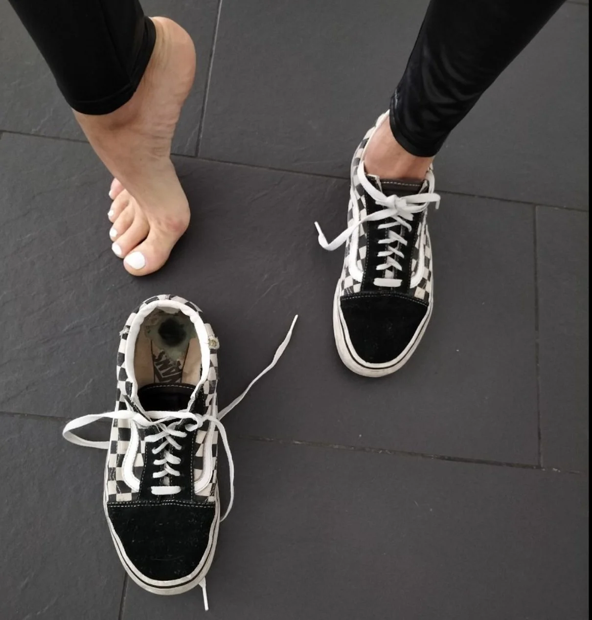 Skinny Feet in Sneakers 🦶🏼👟 image 4