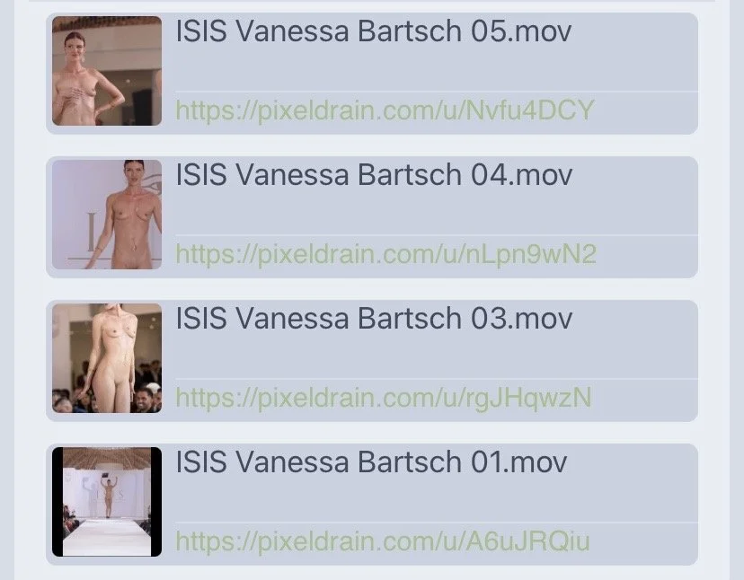 Isis fashion award Vanessa Bartsch image 2