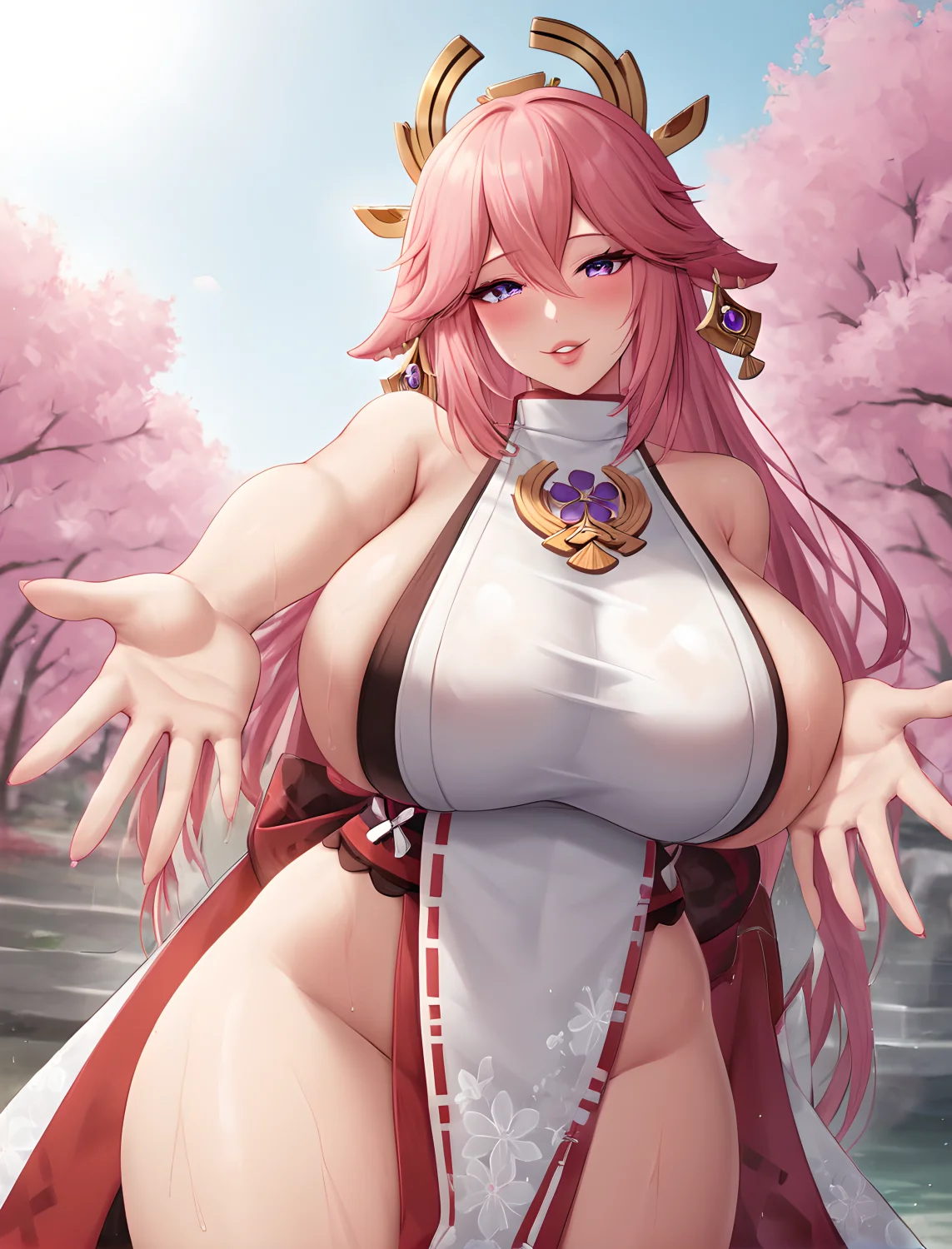 Yae Miko - hentai/Genshin impact image 4
