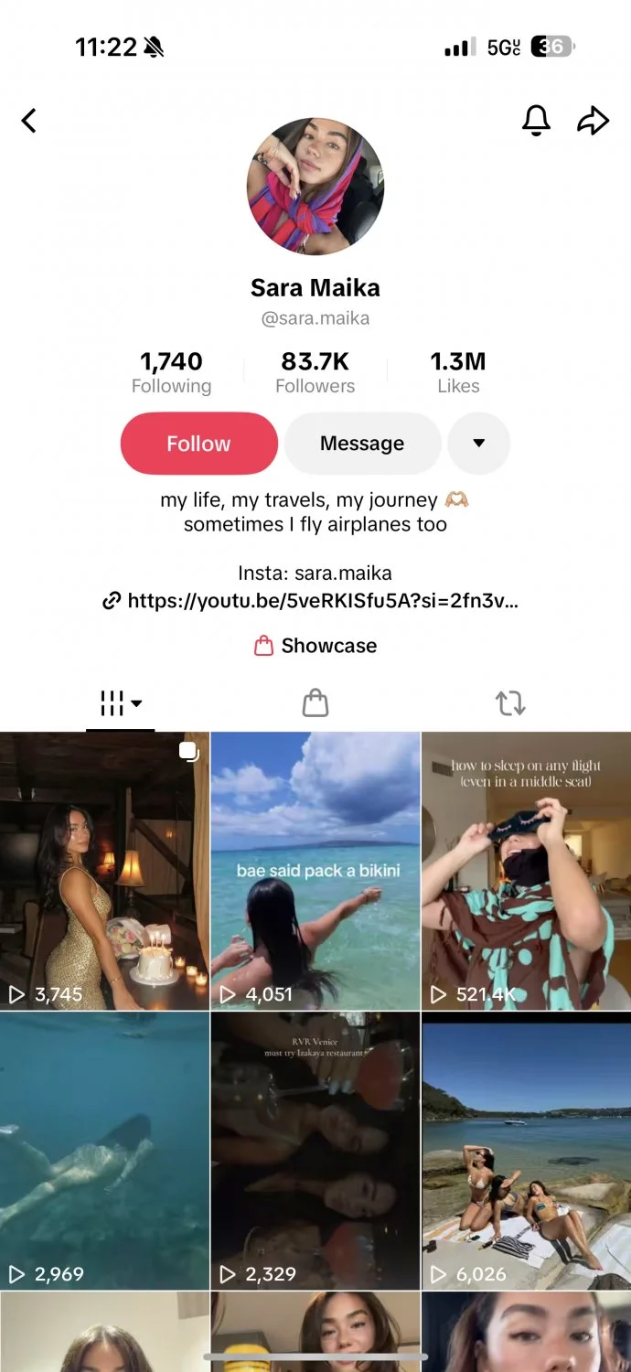Dumb slut Sara.maika leaked image 2