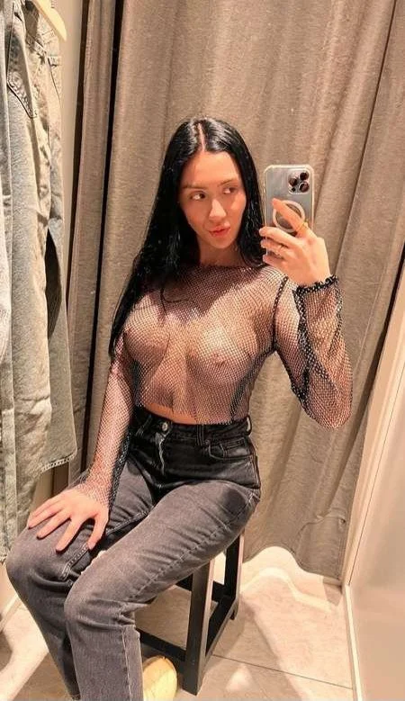 Hot Korean girlfriend doing sexy selfie image 6