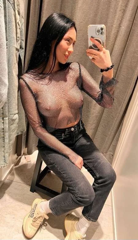 Hot Korean girlfriend doing sexy selfie image 8