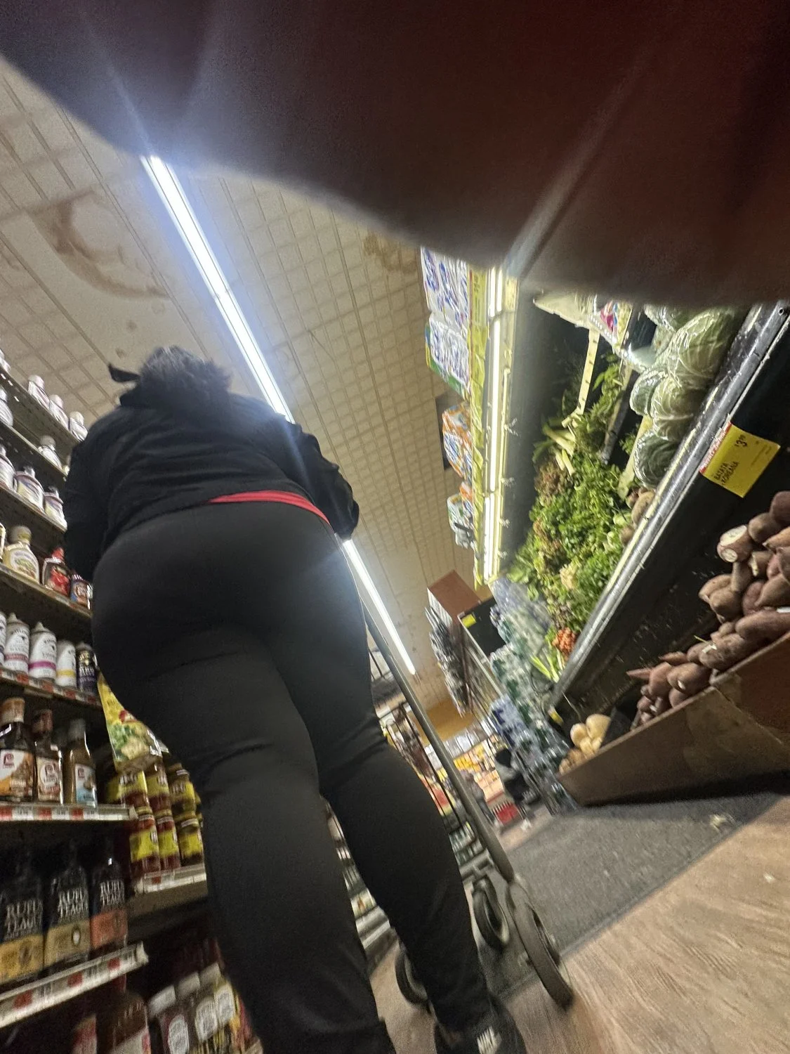 big booty latina perved on in the supermarket image 12