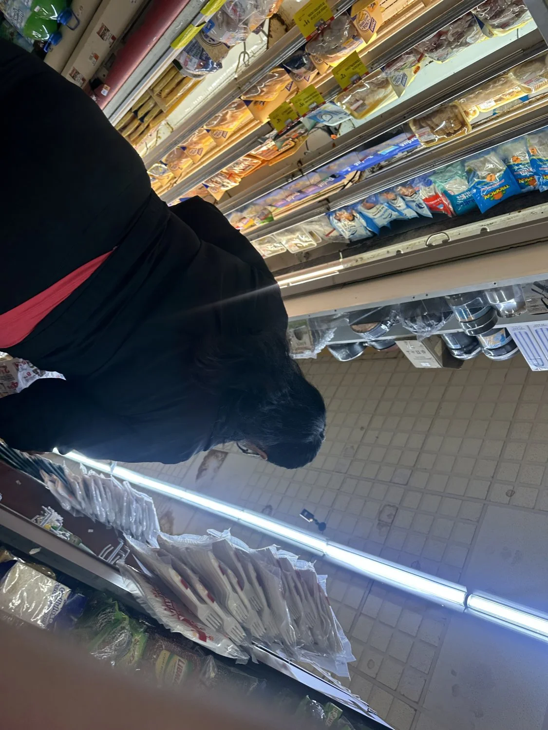 big booty latina perved on in the supermarket image 13