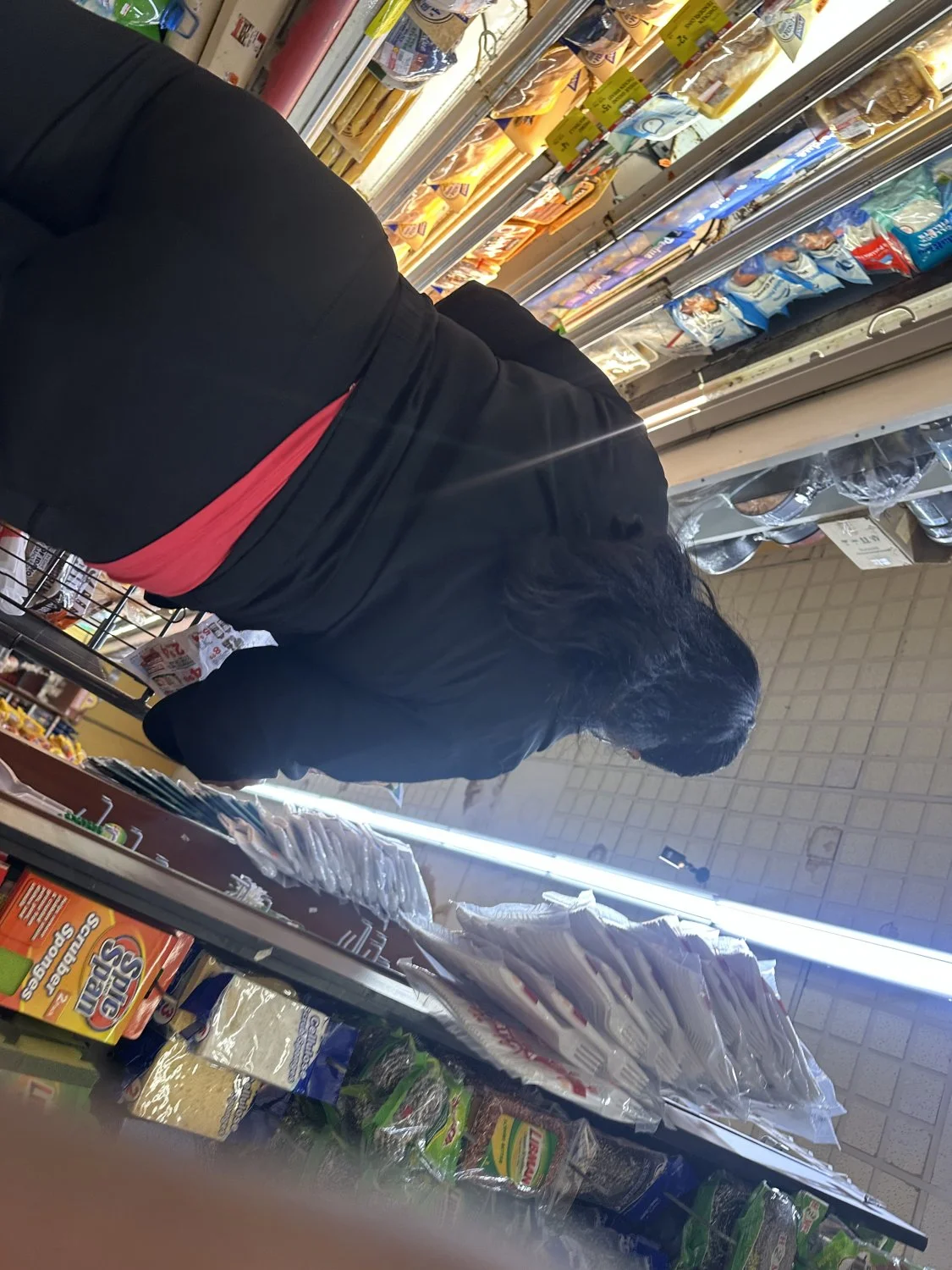 big booty latina perved on in the supermarket image 18