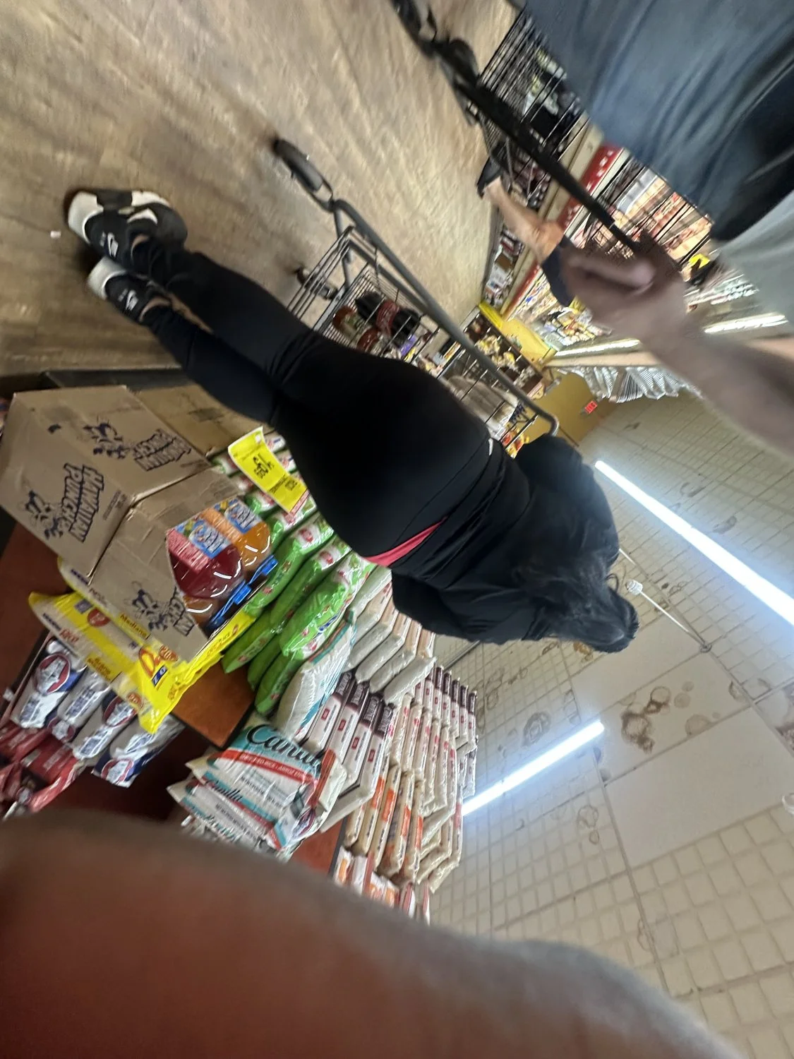 big booty latina perved on in the supermarket image 23