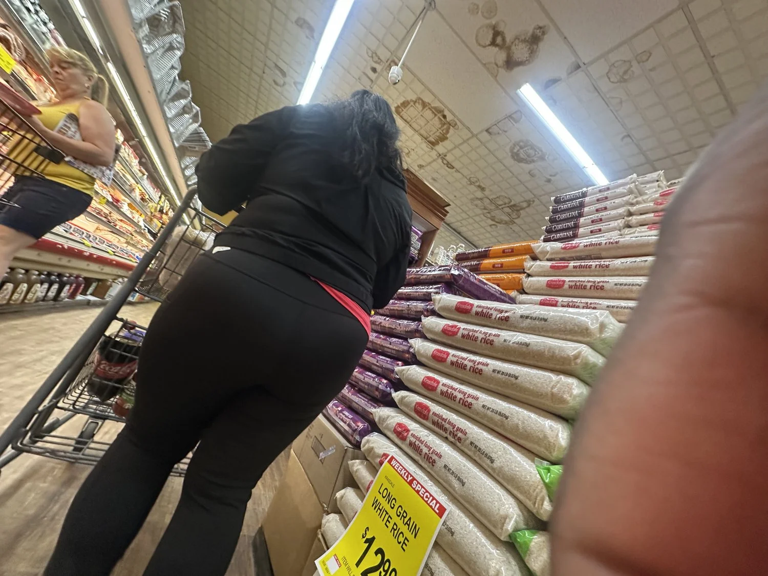 big booty latina perved on in the supermarket image 26