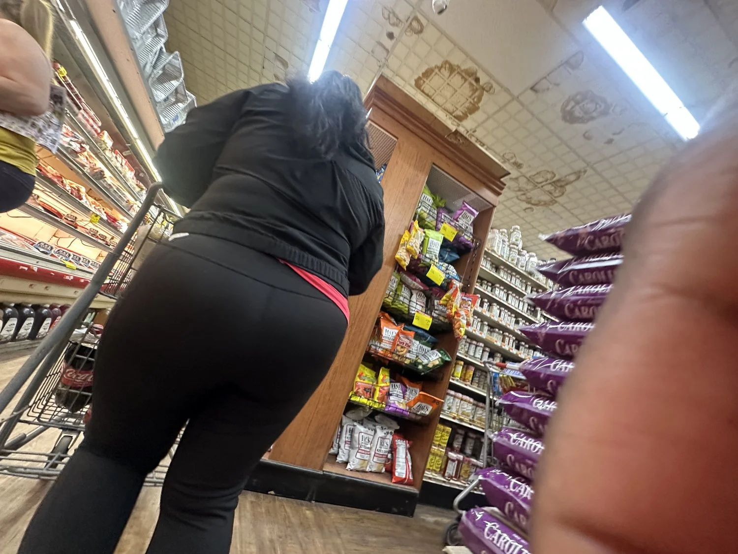 big booty latina perved on in the supermarket image 28