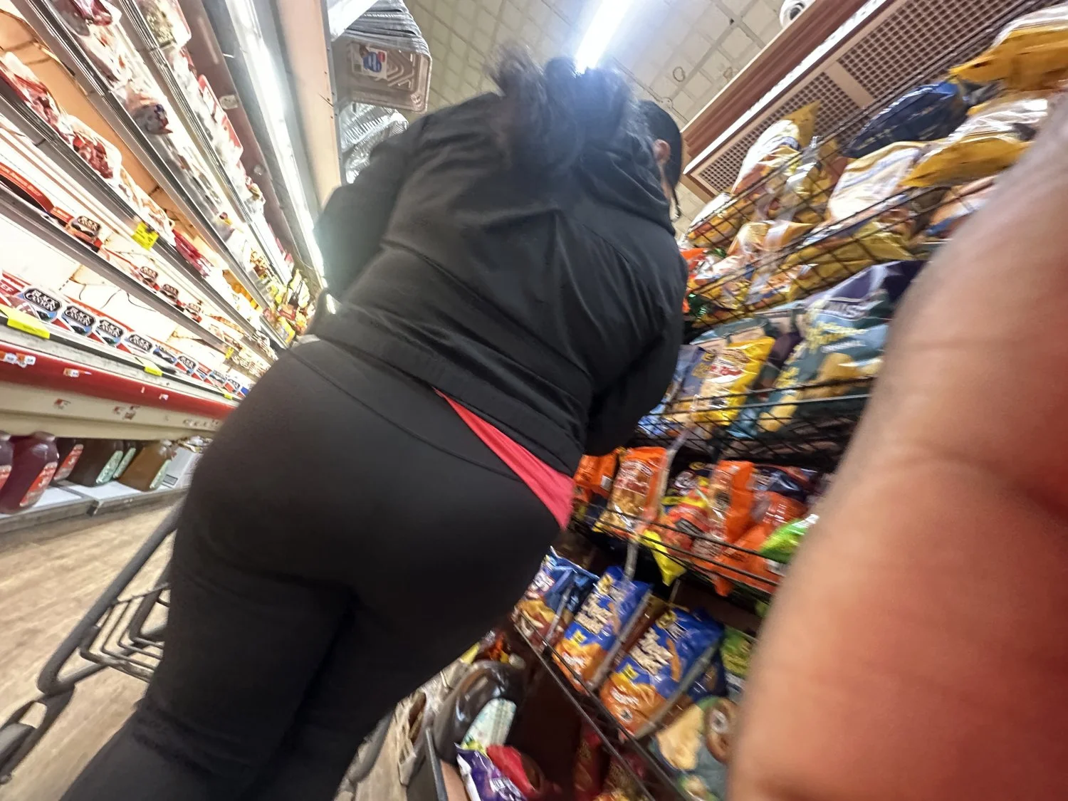 big booty latina perved on in the supermarket image 32