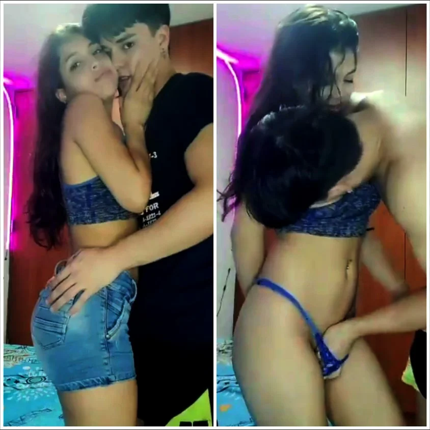 Cute young couple filming themselves 😮😍 image 8
